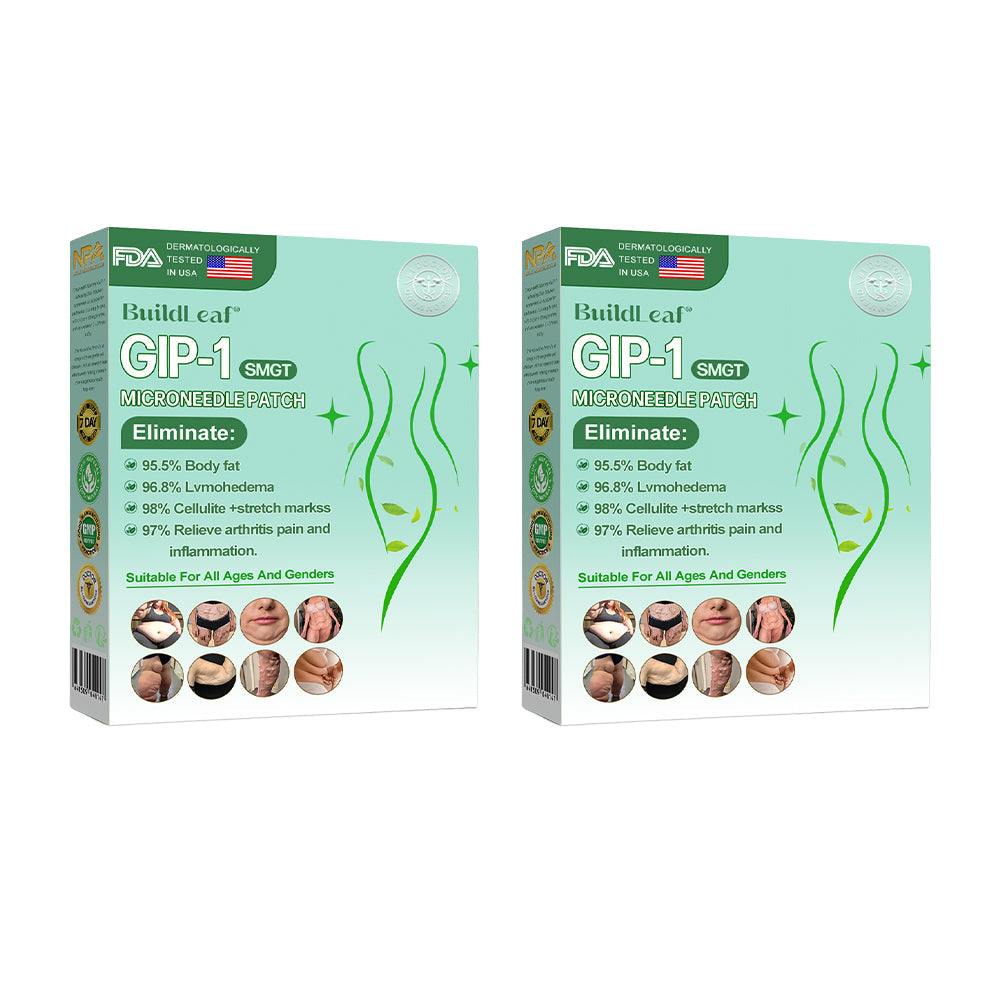 🔥🏥Official Store | BuildLeaf® GLP-1 Nano-Microneedle Patch with Collagen & Matrixyl 3000 丨Obesity,Cardiovascular Diseas, Diabetes, Sleep Apnea, Joint Problems and More