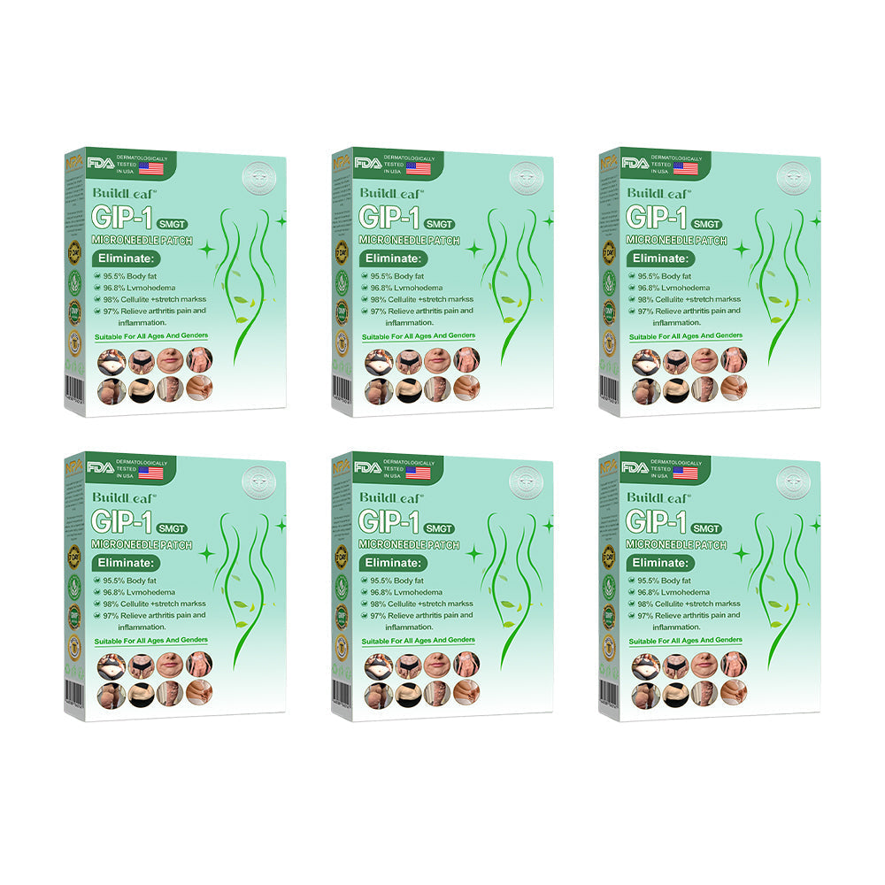 🔥🏥Official Store | BuildLeaf® GLP-1 Nano-Microneedle Patch with Collagen & Matrixyl 3000 丨Obesity,Cardiovascular Diseas, Diabetes, Sleep Apnea, Joint Problems and More