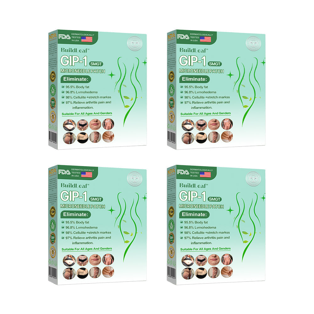 🔥🏥Official Store | BuildLeaf® GLP-1 Nano-Microneedle Patch with Collagen & Matrixyl 3000 丨Obesity,Cardiovascular Diseas, Diabetes, Sleep Apnea, Joint Problems and More